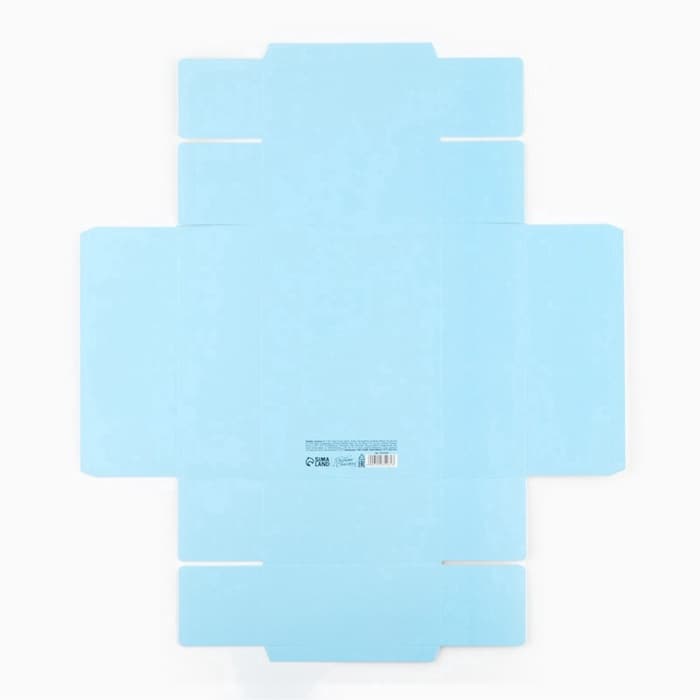 Коробка складная «С днём рождения », 21×15×7 см