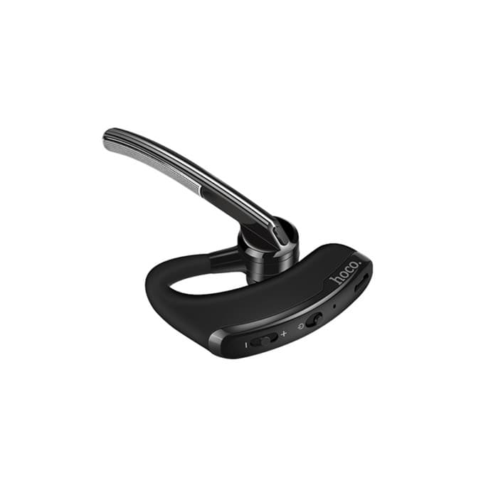 Bluetooth гарнитура Hoco E15, беспроводная, 90 мАч, чёрная
