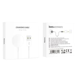 Кабель для зарядки смарт-часов Hoco Y1 Pro, 80 см, белый