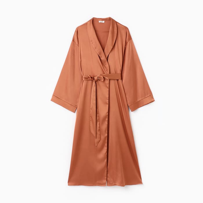 Халат домашний женский KAFTAN Terracotta, размер 48-50