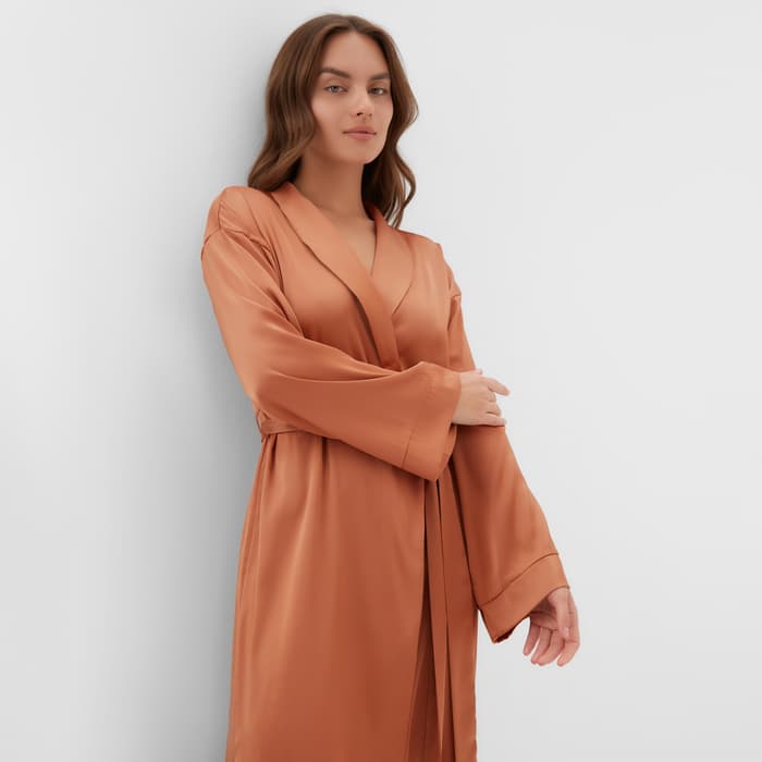 Халат домашний женский KAFTAN Terracotta, размер 48-50