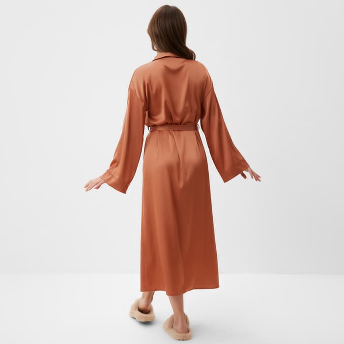 Халат домашний женский KAFTAN Terracotta, размер 48-50