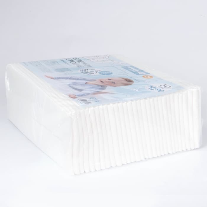 Пелёнки одноразовые впитывающие для детей Крошка Я, размер 60×90, 5 слоев, 30 шт.