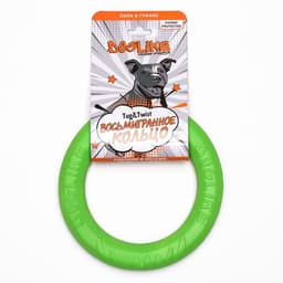 Кольцо «ДогЛайк» D-5195, 8-мигранное, миниатюрное, d=16.5 см, зелёное