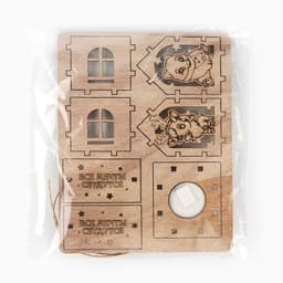 Ёлочная игрушка «Новый год: Загадай желание», 6×4.5 см