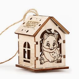 Ёлочная игрушка «Новый год: Загадай желание», 6×4.5 см