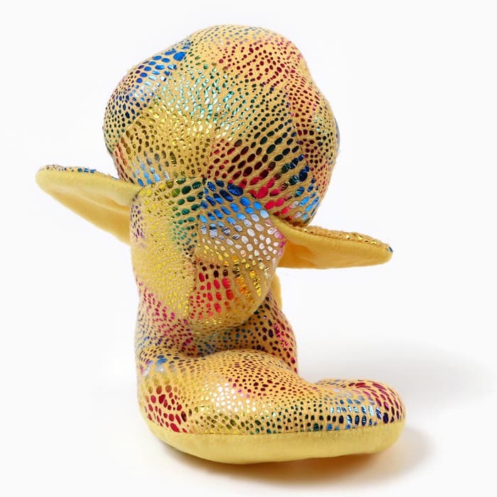 Мягкая игрушка «Змея. Кобра», 17 см, цвет жёлтый