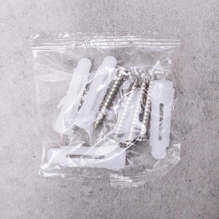 Держатель для уборочного инвентаря с крючками Доляна, 26×6×10 см, серый