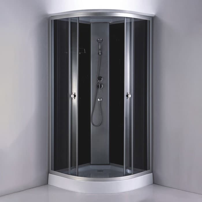 Душевая кабина Comforty СF5881E-A, низкий поддон, 800×800×2100 мм