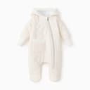 Комбинезон демисезонный «Крошка Я», рост 62-68 см, молочный