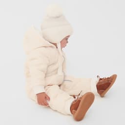 Комбинезон демисезонный «Крошка Я», рост 62-68 см, молочный