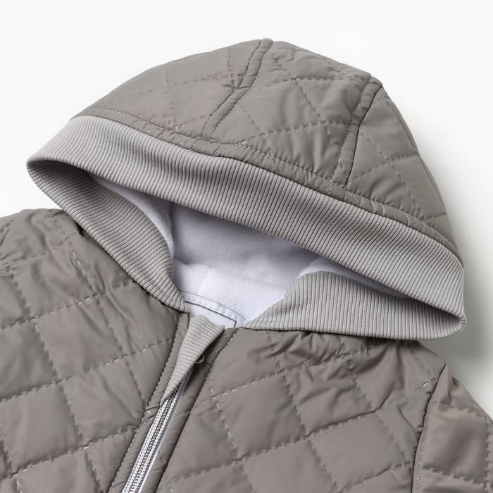 Комбинезон демисезонный «Крошка Я», рост 74-80 см, серый