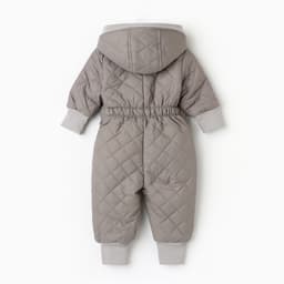 Комбинезон демисезонный «Крошка Я», рост 86-92 см, серый