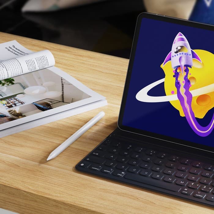 Стилус Hoco GM102, для iPad от 2018 года, 140 мАч, белый