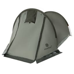 Палатка туристическая 3-местная maclay KAMA 3, 300×180×110 см, трекинговая, однослойная, с тамбуром, зелёная