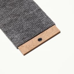 Когтеточка «Пижон», 50×10 см, ДВП, ковролин, серая