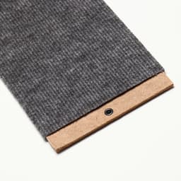 Когтеточка «Пижон», 60×15 см, ДВП, ковролин, серая