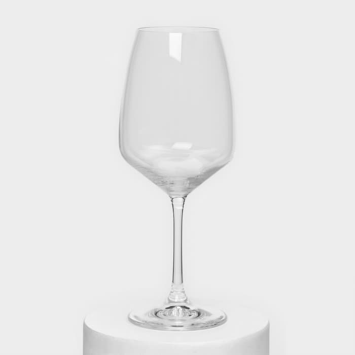 Бокалы «Жизель», 560 мл, набор 6 шт., стекло, прозрачные