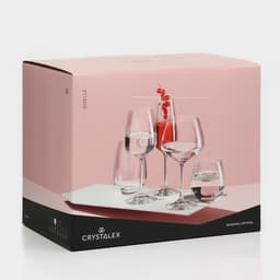 Бокалы «Жизель», 560 мл, набор 6 шт., стекло, прозрачные