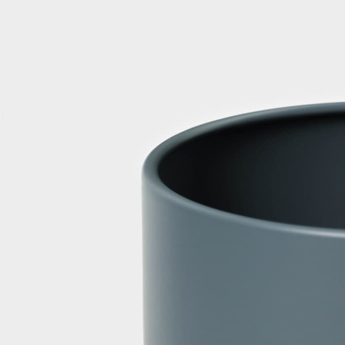 Банка для сахара Magistro Sugar Graphite, 9.5×13.5 см, с бамбуковой крышкой, серая