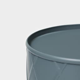 Банка для сахара Magistro Sugar Graphite, 9.5×13.5 см, с бамбуковой крышкой, серая