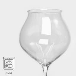 Бокалы для вина Chef&Sommelier MACARON, 600 мл, набор 6 шт., хрустальное стекло, прозрачные