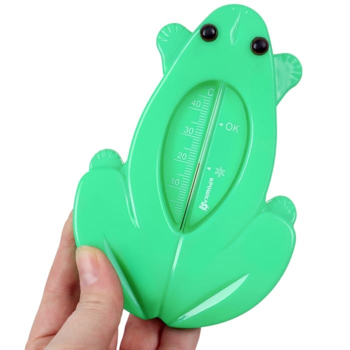 Термометр для ванной Крошка Я «Лягушка», зеленый