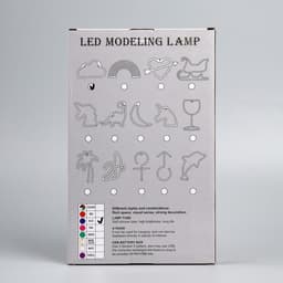 Неоновая вывеска «Облако» 30×19 см, батарейки AAx3 (нет в комплекте) + USB, свечение синее