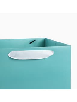 Переноска для цветов с вкладышем для фиксации, «Только для тебя», тиффани, 35×20×20 см