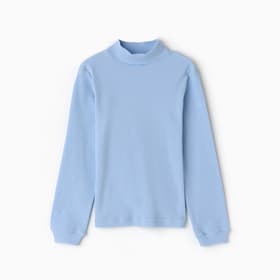 Водолазка детская, голубая, рост 122 см