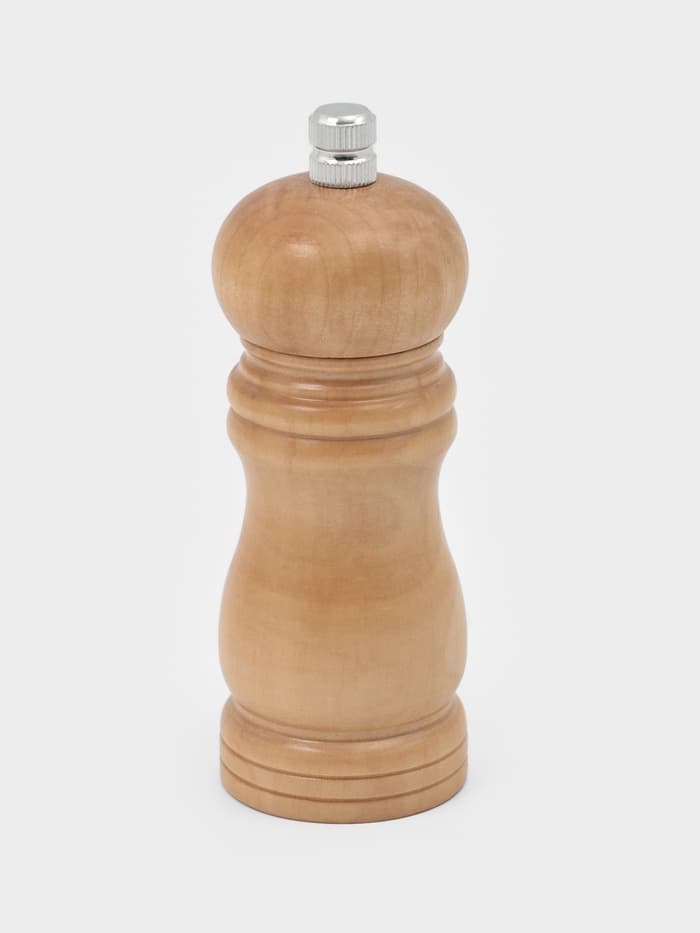 Мельница для специй Доляна, 13.5×4.5 см, металлический механизм, бежевая