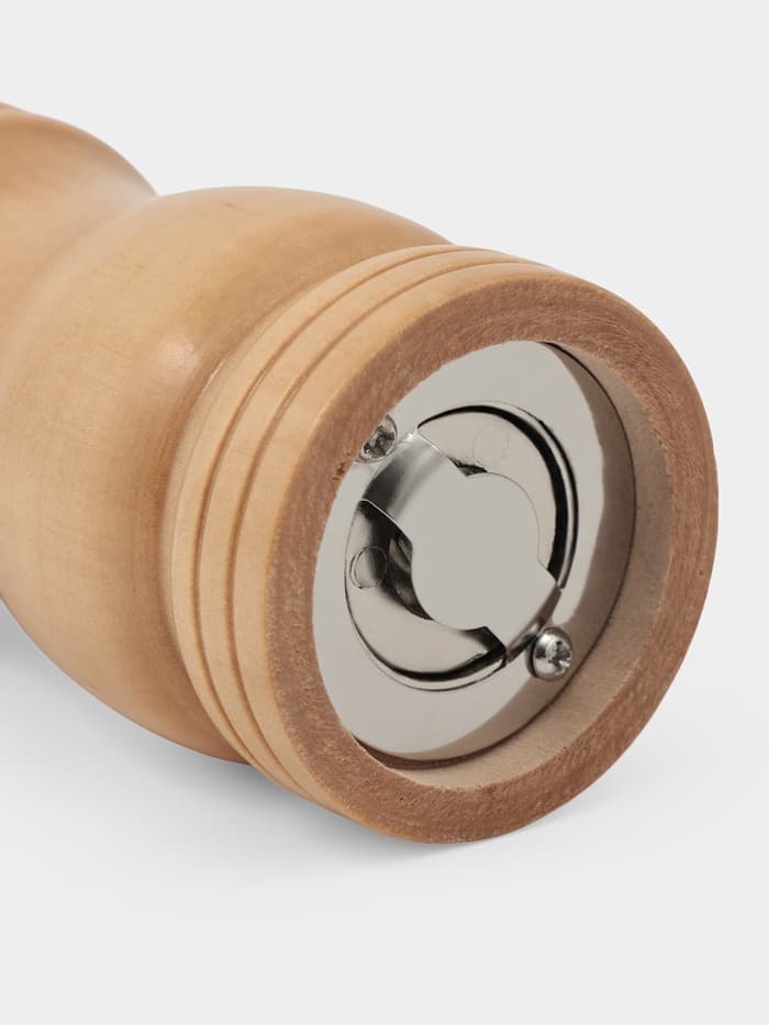 Мельница для специй Доляна, 13.5×4.5 см, металлический механизм, бежевая