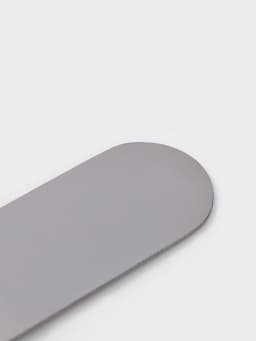 Кондитерская лопатка - палетка, прямая, 42 см, рабочая часть 30 см, нержавеющая сталь, коричневая