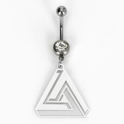 Пирсинг для пупка «Будь собой», 5×2 см