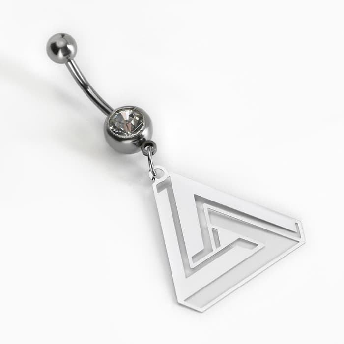 Пирсинг для пупка «Будь собой», 5×2 см