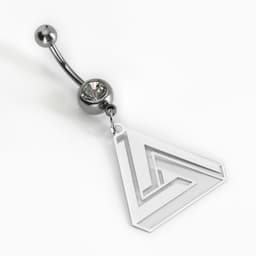 Пирсинг для пупка «Будь собой», 5×2 см