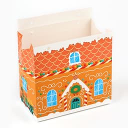 Коробка для сладостей «Пряничный новогодний домик», 10×18×14 см