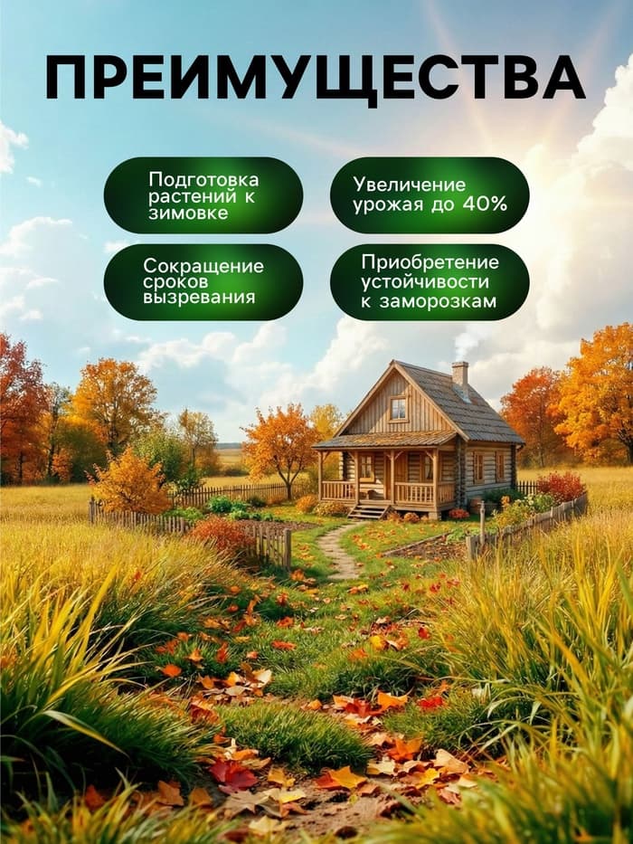 Органическое удобрение Greenlife «Осенний бальзам», 500 мл