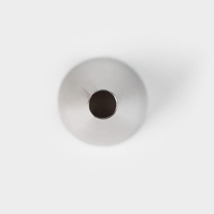 Насадка кондитерская KONFINETTA «Круг», d=2.4 см, выход 0.6 см, нержавеющая сталь