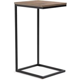 Столик журнальный «Геркулес», 300×340×620 мм, металл, цвет дуб велингтон/черный