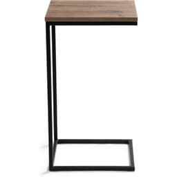 Столик журнальный «Геркулес», 300×340×620 мм, металл, цвет дуб велингтон/черный