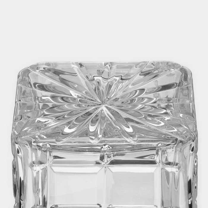 Графин для вина, 500 мл, хрусталь, прозрачный