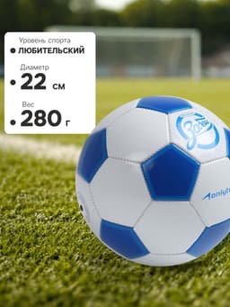 Футбольный мяч ONLYTOP «Забей», машинная сшивка, 32 панели, размер 5, PVC