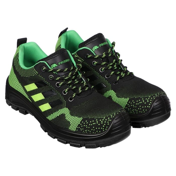 Рабочие полуботинки Prosafe profi 731-1, композитный подносок, размер 43, черно-зеленый