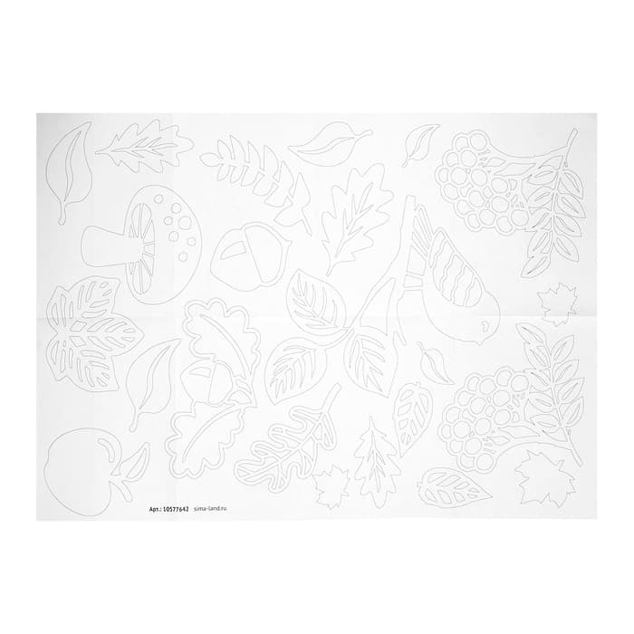 Декор на окна «Праздник знаний»