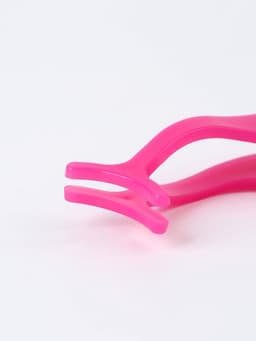 Пинцет для накладных ресниц, 10.8×1.8 см, розовый