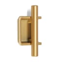 Ручка врезная, Hidden, мо 32 мм, цвет сатиновое золото