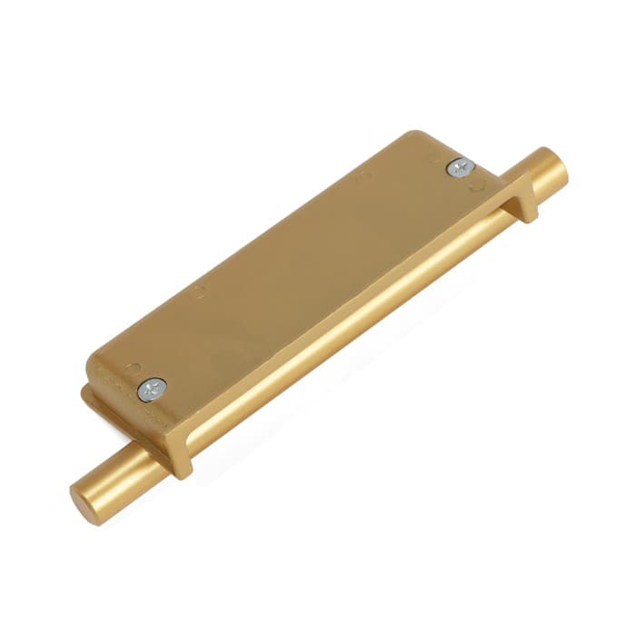 Ручка врезная, Hidden, мо 96 мм, цвет сатиновое золото