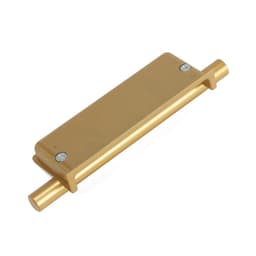 Ручка врезная, Hidden, мо 96 мм, цвет сатиновое золото