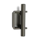 Ручка врезная, Hidden, мо 32 мм, тёмная, железо